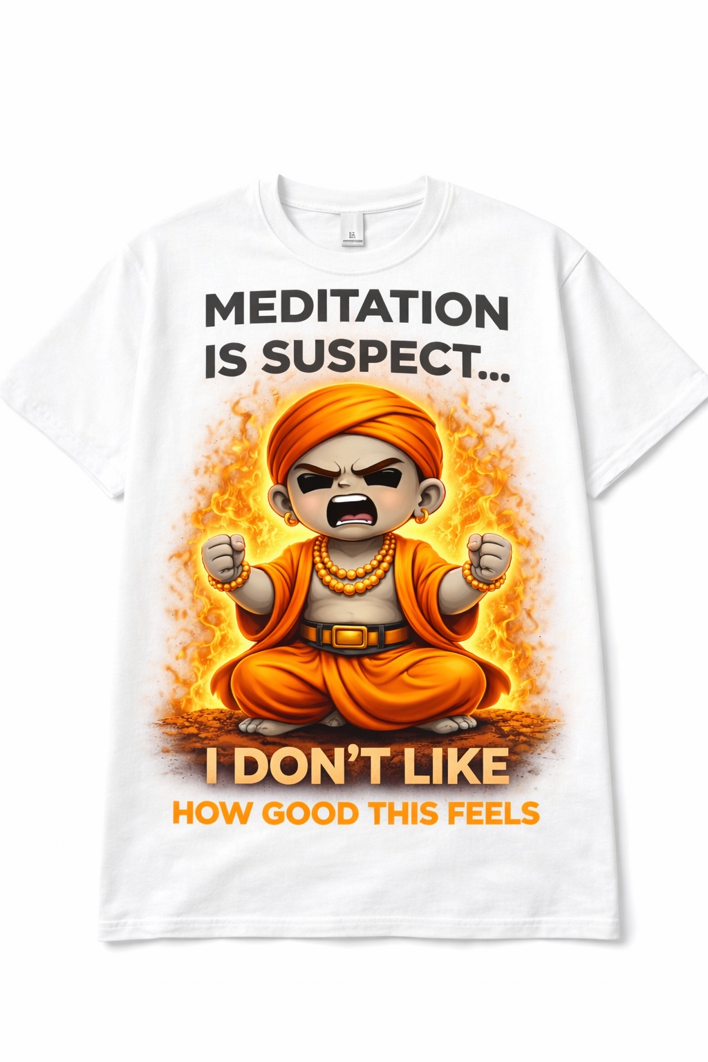 MEDITATION IS SUSPECT… I DON'T LIKE HOW GOOD THIS FEELS TEE