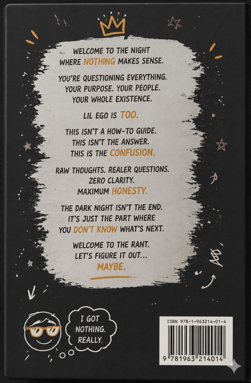 Dark Night of the Soul Journal — Lil Ego Edition